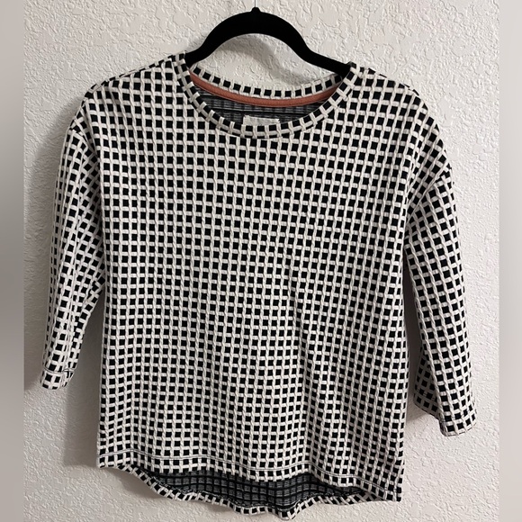 Waffle Weave Checkered Shirt - Picture 1 of 7